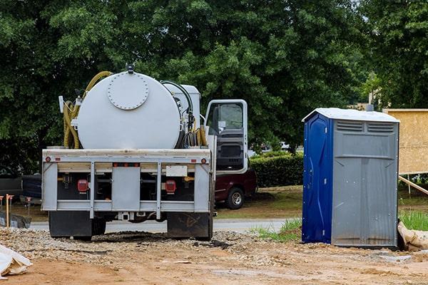 Greenville Porta Potty Rental crew